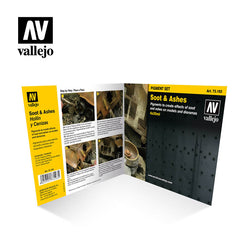Paint Vallejo Set: Pigment 4 - Snow Soot Ash Industrial