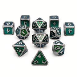 Dice DieHard Dice: Poly 11 Set Metal Dreamscape