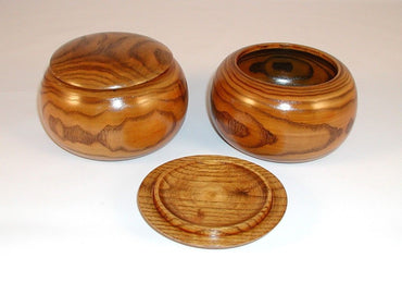 Go Bowls (2) - Natural Date Wood