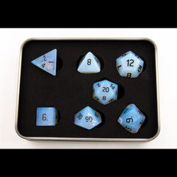 Dice Critical Hit: Poly 7 Set Gemstone