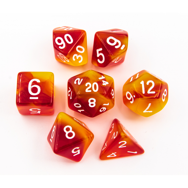Dice Critical Hit: Poly 7 Set Special Set