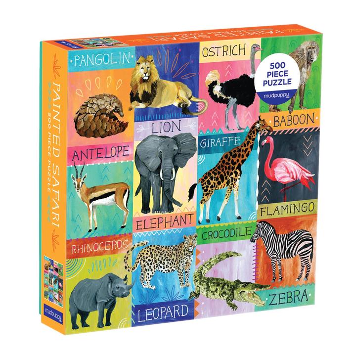 Puzzle Chronicle: 500 piece Painted Safari