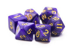 Dice Old School Dice: Poly 7 Set Pearl Drop