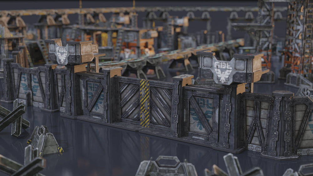 Terrain TinkerTurf SF: Perimeter Gate - Neutral Theme
