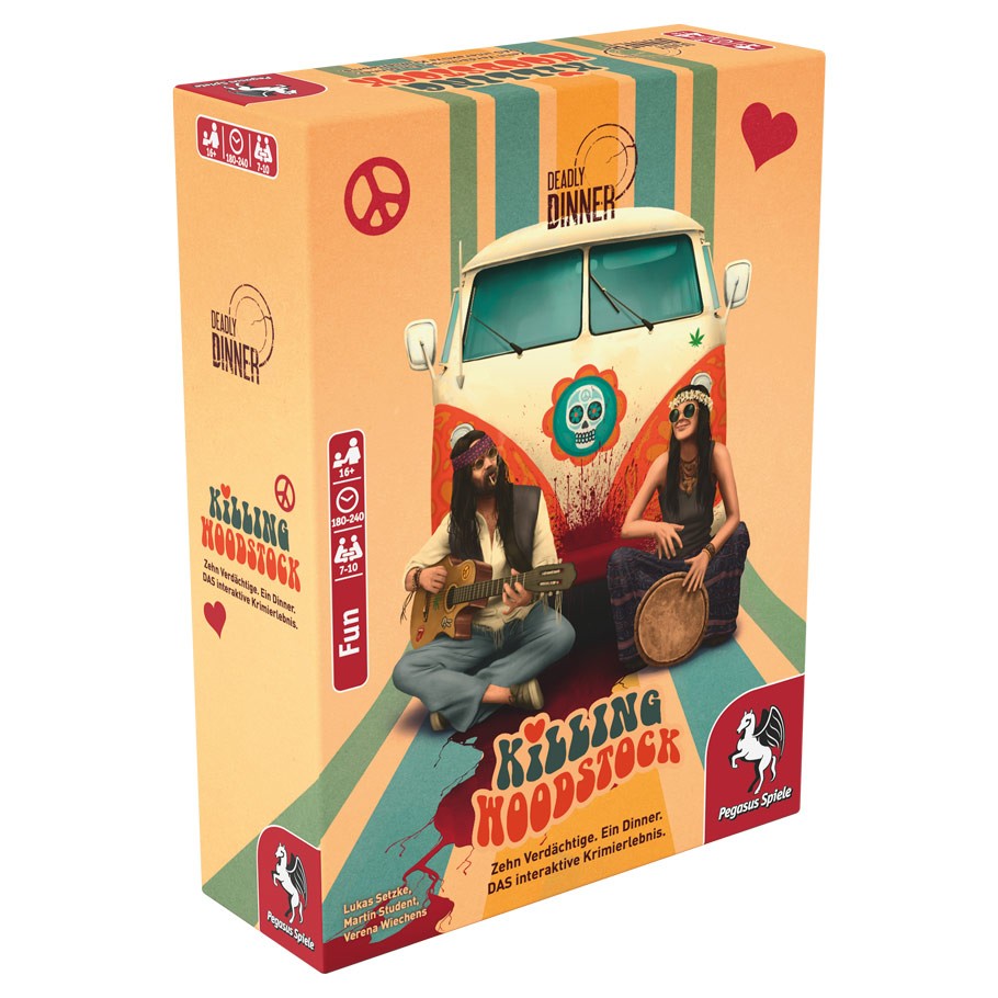 Murder Mystery Party - Deadly Dinner: Killing Woodstock