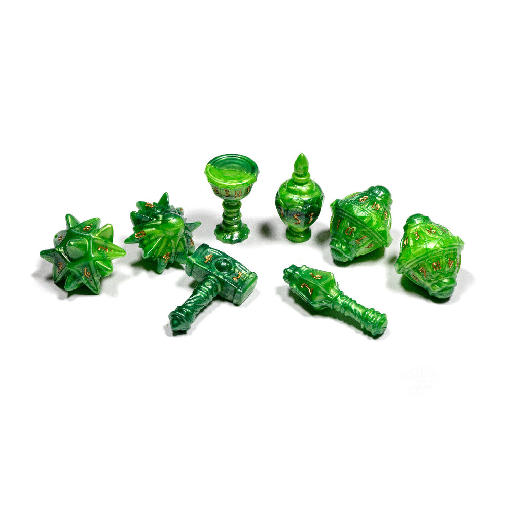Dice Polyhero Cleric:  Poly 8 Set