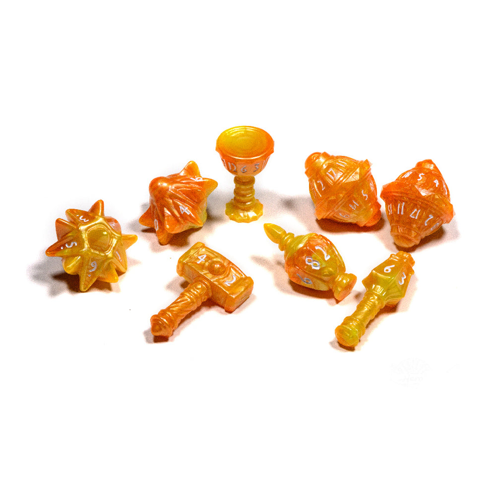 Dice Polyhero Cleric:  Poly 8 Set