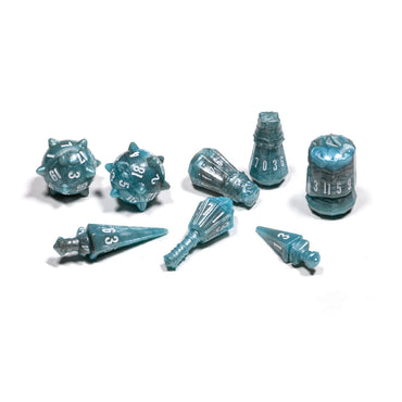 Dice Polyhero Warrior:  Poly 8 Set