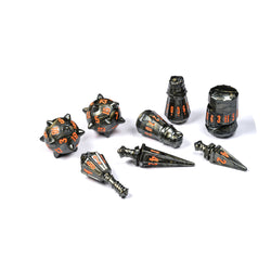 Dice Polyhero Warrior:  Poly 8 Set