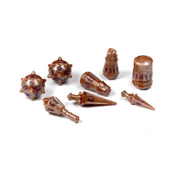Dice Polyhero Warrior:  Poly 8 Set