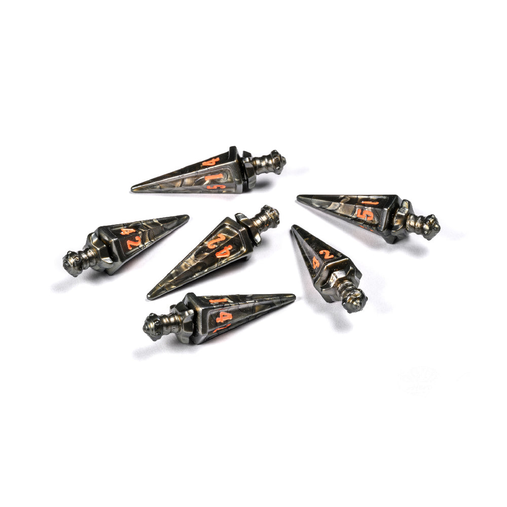 Dice Polyhero Warrior: 6d6 Swords Steel