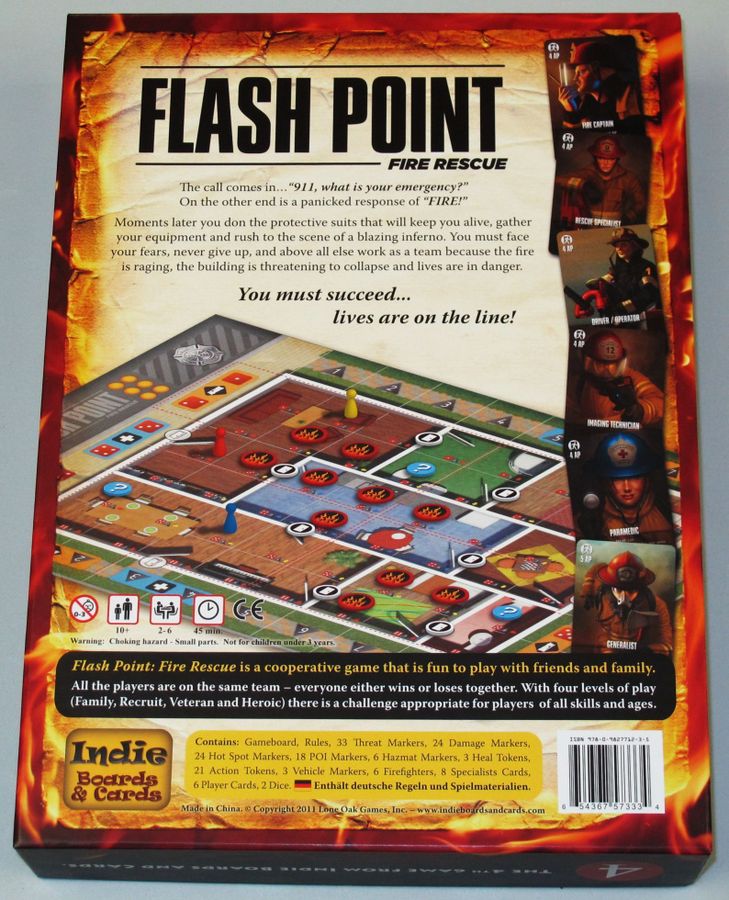 Flash Point Fire Rescue:  2nd Edition