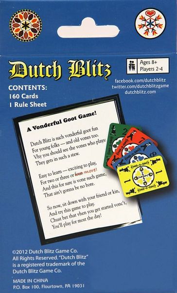 Dutch Blitz: Blue