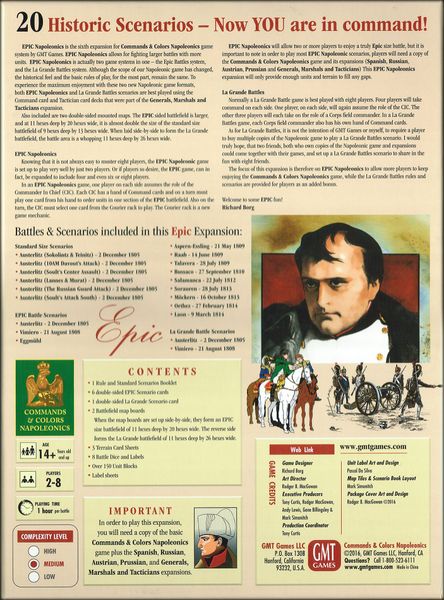 Commands & Colors Napoleonics: 6 - EPIC