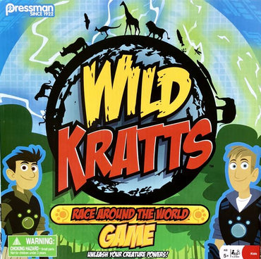 Wild Kratts Race Around the World Game