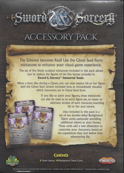 Sword & Sorcery 1: Ghost Soul Heroes Pack