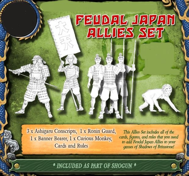 Shadows of Brimstone: Allies - Feudal Japan