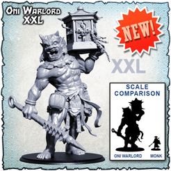Shadows of Brimstone Forbidden Fortress: Enemy Pack XXL Deluxe - Oni Warlord