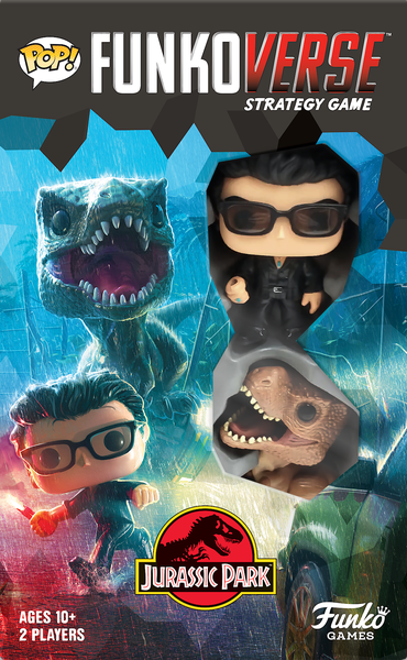 POP! Funkoverse Game Jurassic Park 101 - Dr. Ian Malcolm and T. Rex