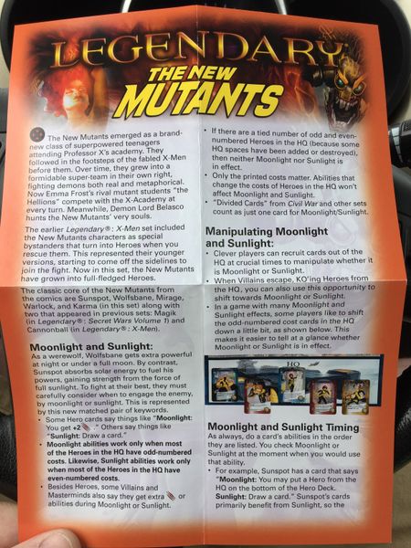 Legendary Marvel: The New Mutants