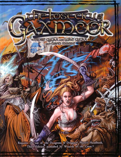 Dungeons & Dragons Troll Lord: The Lost City of Gaxmoor