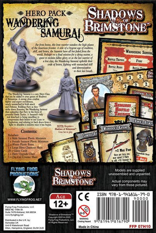 Shadows of Brimstone: Hero - Wandering Samurai