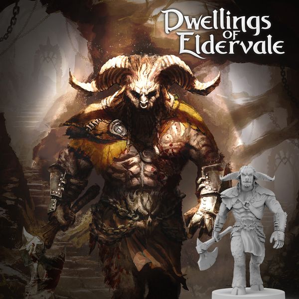 Dwellings of Eldervale: Minotaur Mercenary