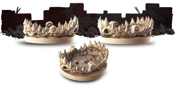 Massive Darkness 2: Accessories - 3D Hellscape