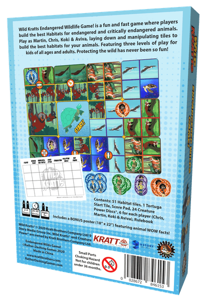 Wild Kratts Endangered Wilds Game