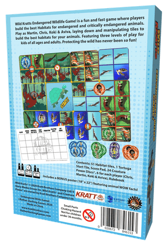 Wild Kratts Endangered Wilds Game