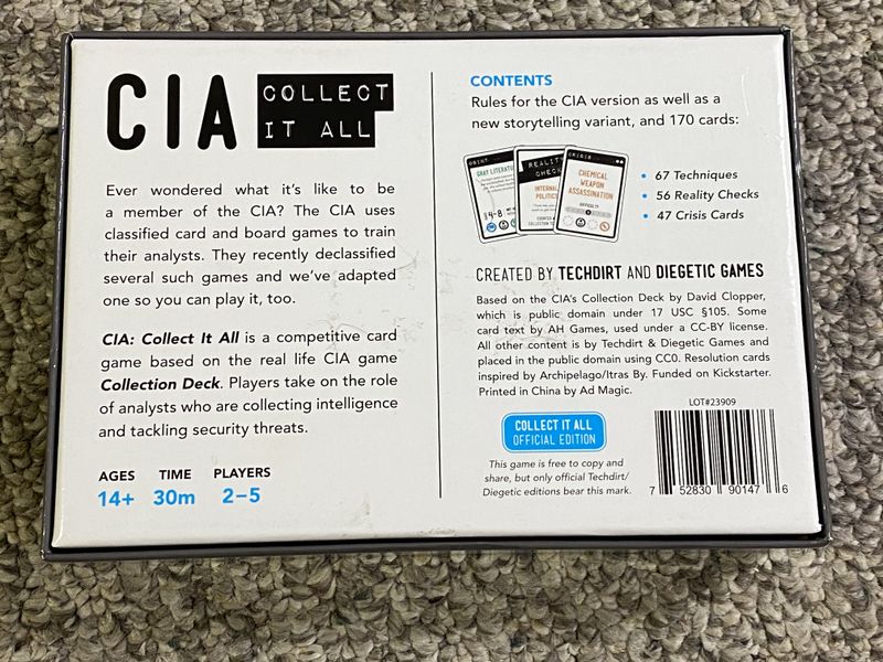 CIA - Collect It All