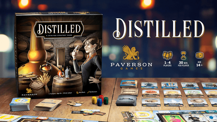 Distilled: A Spirited Strategy Game