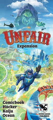 Unfair: Expansion Comicbook/Hacker/Kaiju/Ocean