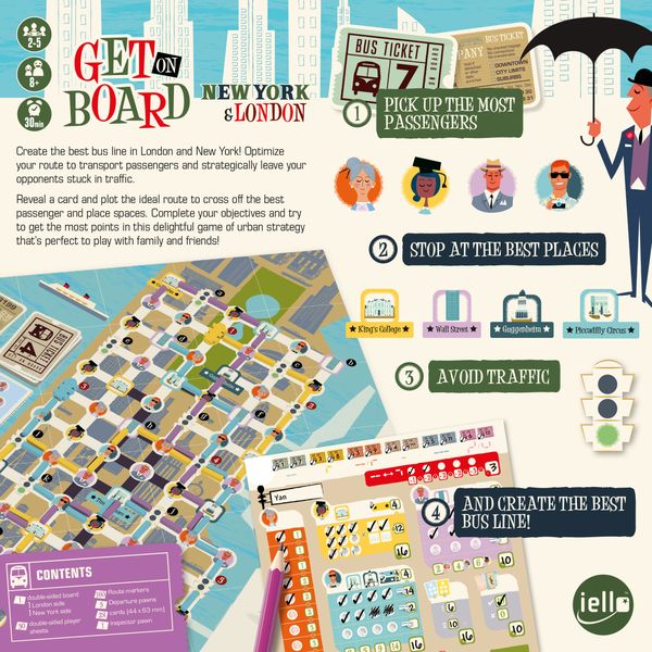 Get On Board: New York & London