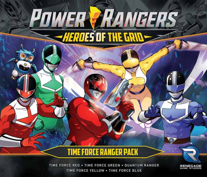 Power Rangers Heroes of the Grid: Time Force Ranger Pack