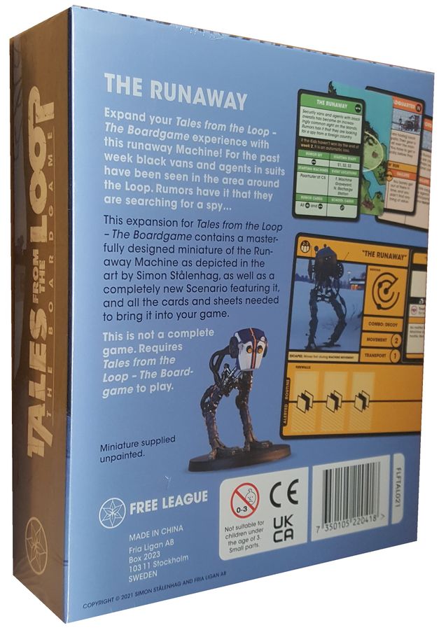 Tales From the Loop - The Board Game: Scenario - The Runaway