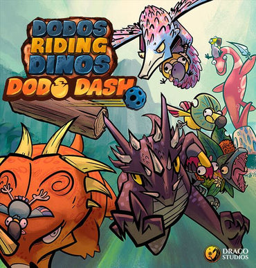 Dodos Riding Dinosaurs: Dodo Dash Kickstarter Bundle