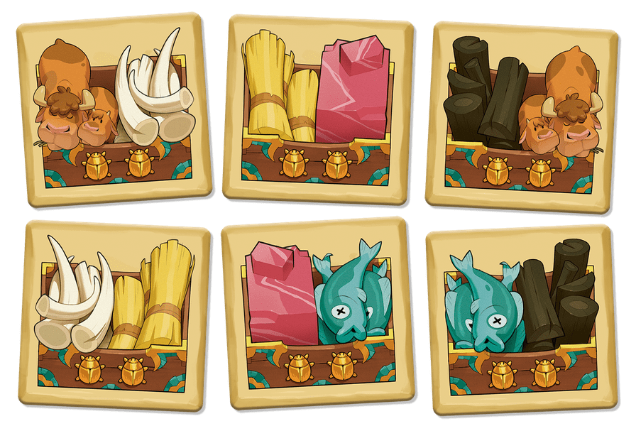Sobek: 2 Players: Treasures of the Pharaoh