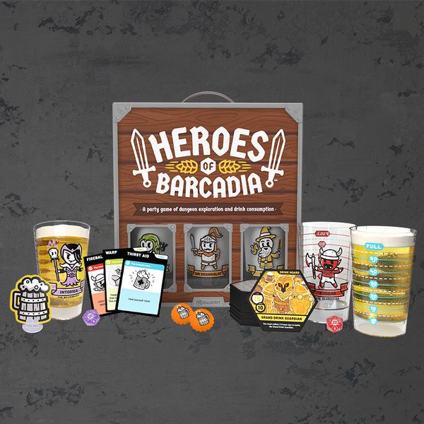 Heroes of Barcadia:  Board Game