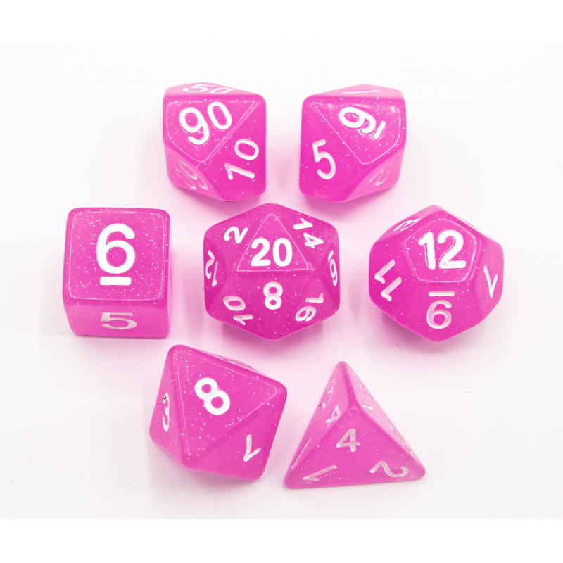 Dice Critical Hit: Poly 7 Set Jelly