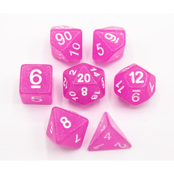 Dice Critical Hit: Poly 7 Set Jelly