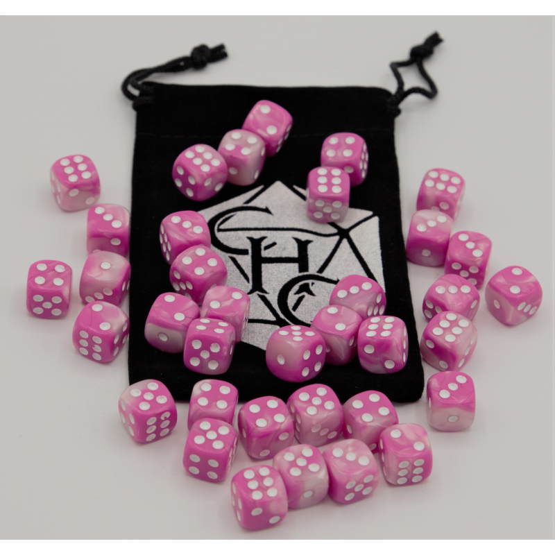 Dice Critical Hit: D06 12mm set of 36 Fusion