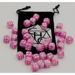 Dice Critical Hit: D06 12mm set of 36 Fusion