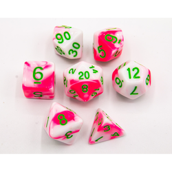 Dice Critical Hit: Poly 7 Set Fusion