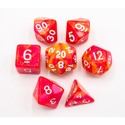 Dice Critical Hit: Poly 7 Set Fusion