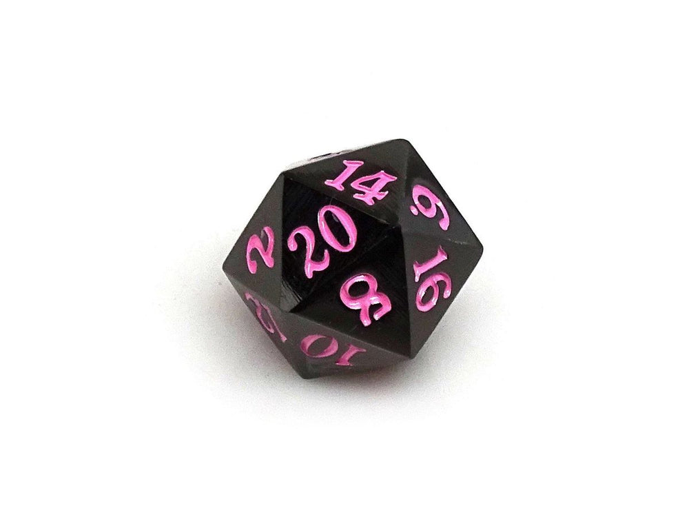 Dice Easy Roller: D20 Gun Metal