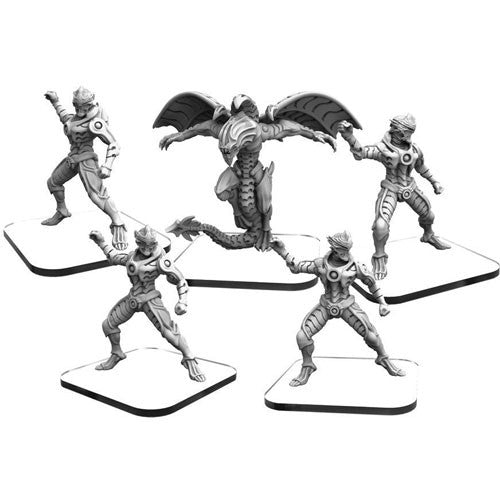 Monsterpocalypse Necroscourge: Unit - Necros Shinobi and Necros Overlord