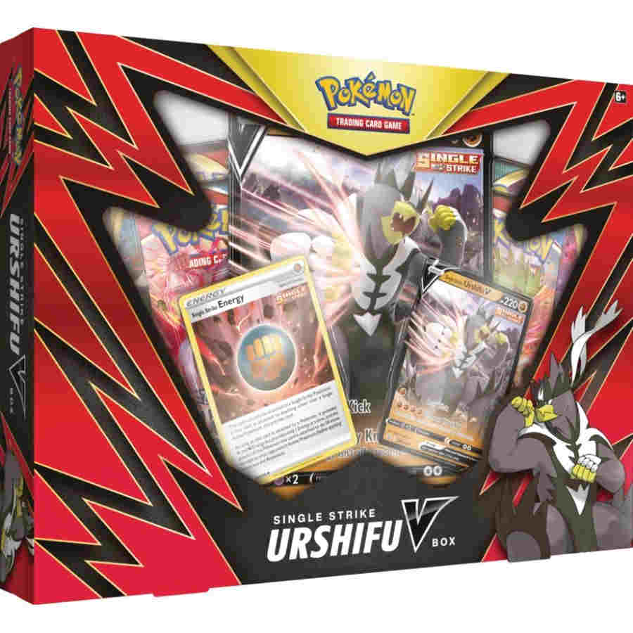 Pokemon: Single/Rapid Strike Urshifu V Box