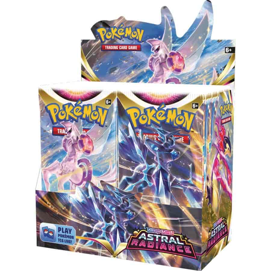 Pokemon: Sword & Shield 10 Astral Radiance: Booster Display