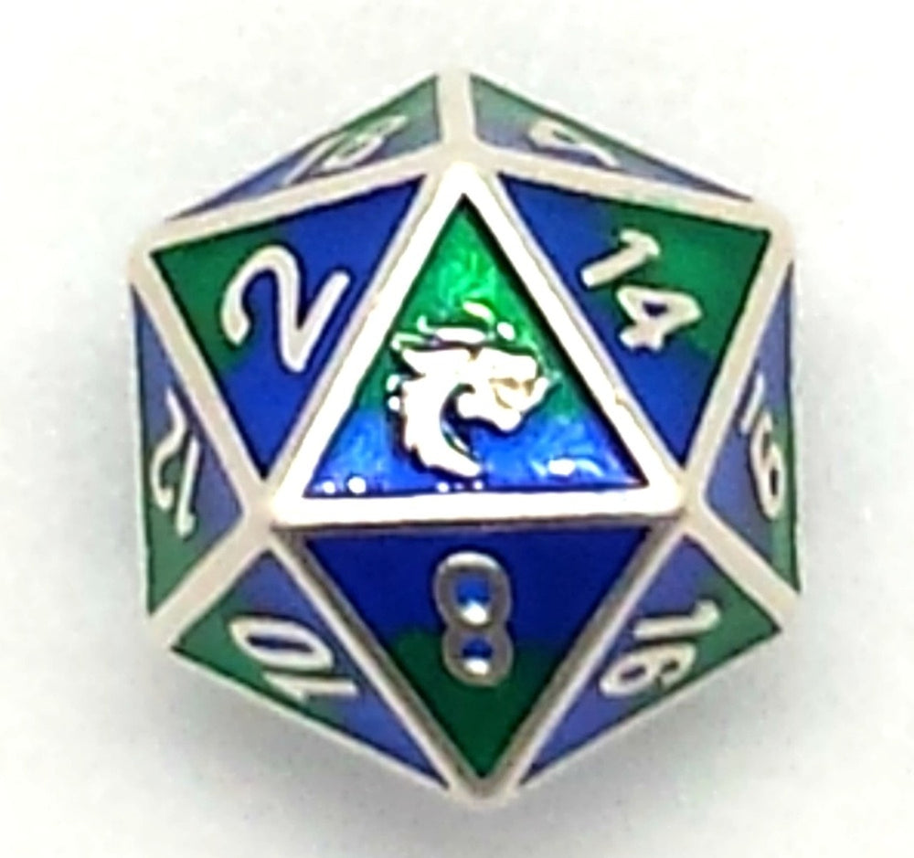 Dice Old School Dice: D20 Metal Dwarven